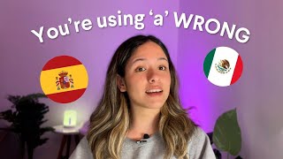 Learn Spanish: When your Spanish needs an extra "a" | Intermediate and Advanced Spanish