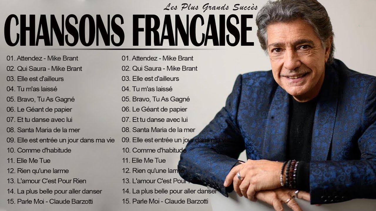 Variété Française Playlist - Meilleur Musique Française De Tous Les Temps 