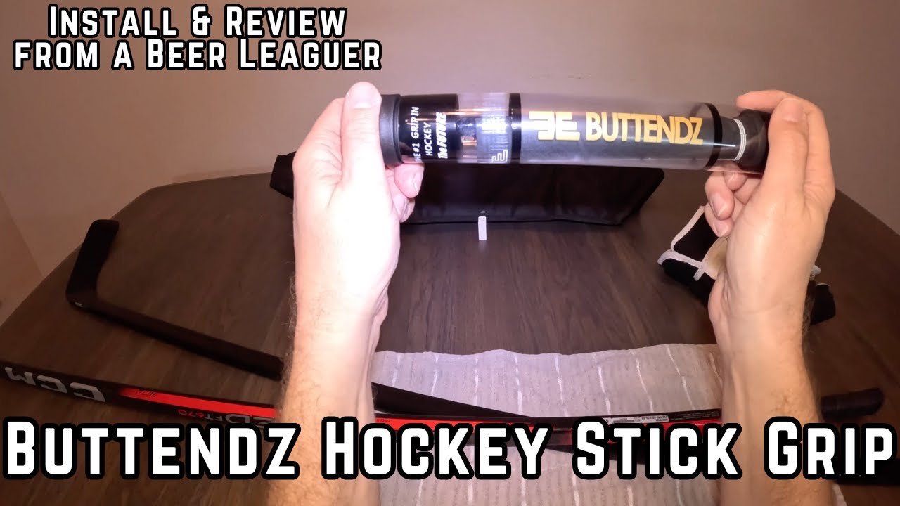 Buttendz Hockey Stick Rubber Grip - Complete Install, Removal and Re-use with Full Review