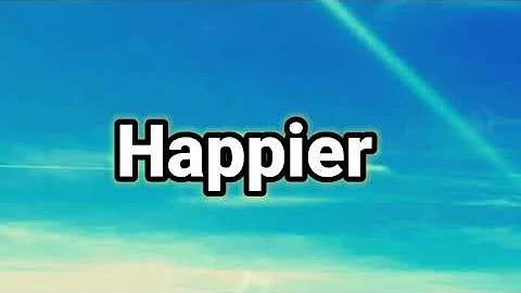 Marshmello Ft. Bastille - Happier ( Lyrics )