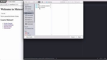 Full-Stack Web Apps with Meteor and React : Hello Meteor