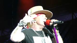 Guns N' Roses - Used To Love Her  Aug 16 2017 Buffalo Front Row 4K chords