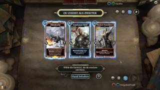 TES: Legends Versus-Arena Draft II: Kampfmagier Game 1 vs Bogenschütze Game 2 vs Assassine screenshot 1