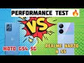 MOTO G54 5G vs Realme Narzo n 55 performance test 🔥 who win ❓