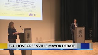 ECU hosts Greenville mayoral debate