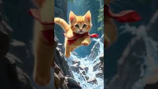Golden Paw Saves Team Fire Watch Till End#TeamFire#CatAdventure #ElementGames#HeroKitten