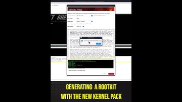 Kernel Pack - Creating a rootkit shorts #windows #kernel #exploitation #redteam #pentesting