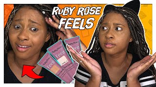 Resenha base FEELS da Ruby Rose em pele negra!