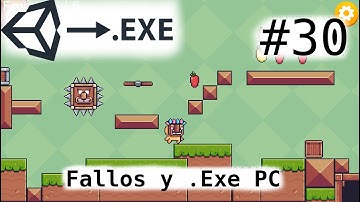 Juego De Plataformas 2D/Unity Tutorial/Fallos y Ejecutable PC/Cap-30/Programacion Videojuegos