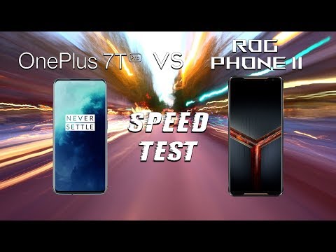 OnePlus 7T Pro vs Rog Phone 2  SPEED TEST