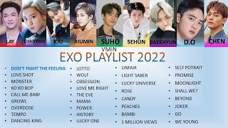 EXO PLAYLIST 2022 #weareoneexo screenshot 5