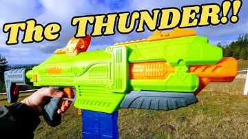 Dart Zone Thunderbolt | $25 Flywheel Blaster | Full Review