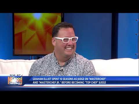 Graham Elliot visits Good Morning San Diego