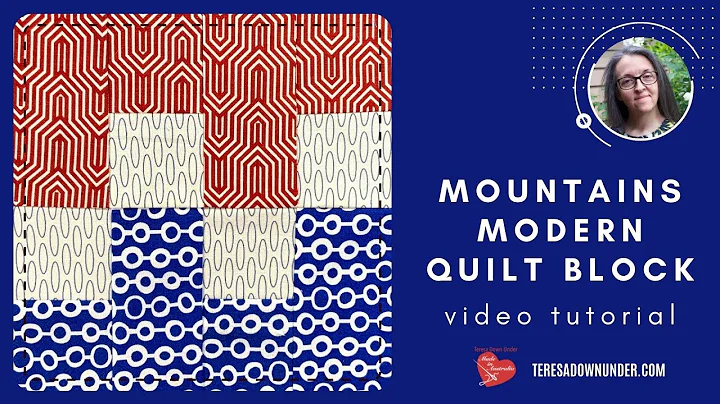 Mountains modern block