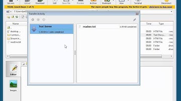 CoffeeCup Direct FTP video tutorial