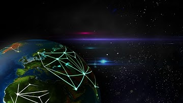 globe earth shine network corner looping animation 4k resolution ultra hd ej4whgxw  D