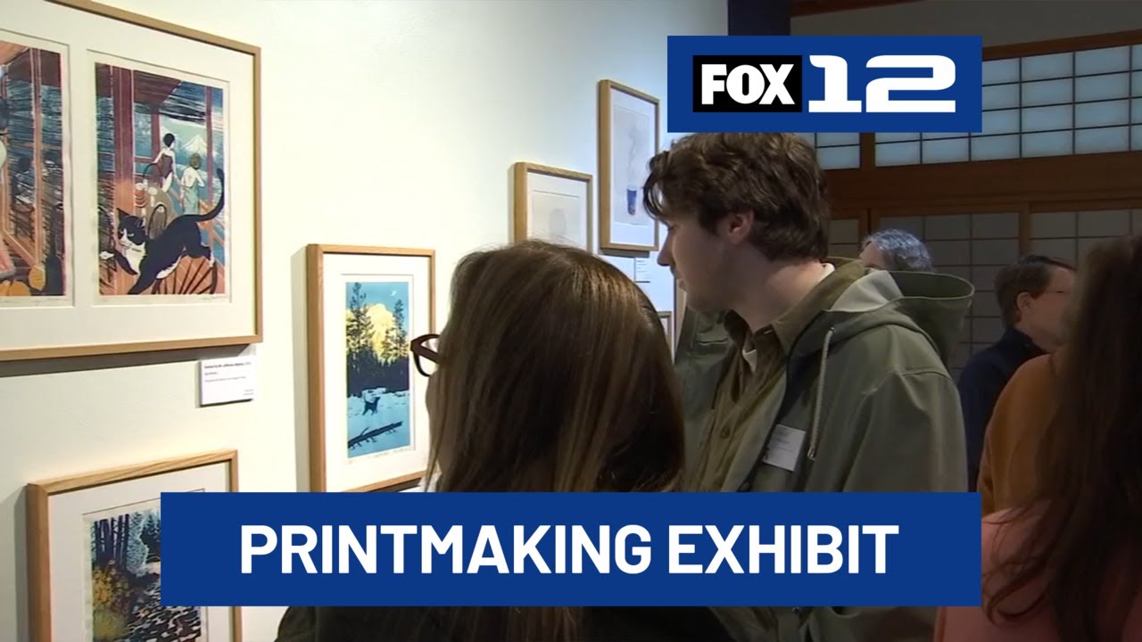 Traditional woodblock printmaking exhibit opens at Portland Japanese Garden