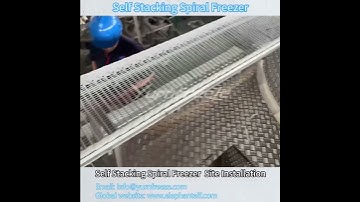 IQF Self-stacking Spiral Freezer
