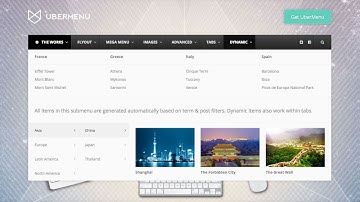 UberMenu 3 Demo Tutorials - Part 7: Dynamic Submenu