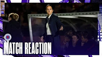 REACTION | Jo Potter | Arsenal v Rangers Women thumbnail