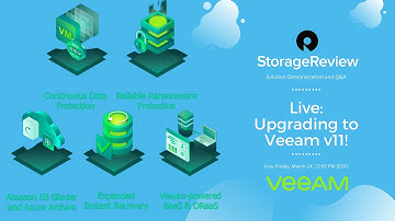 Live: Upgrading to Veeam v11! What Could Go Wrong?