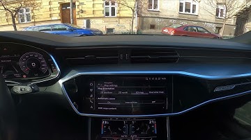 How to Find and Manage Navigation Settings in Audi A6 C8 ( 2018 - now ) - Manage Navigation