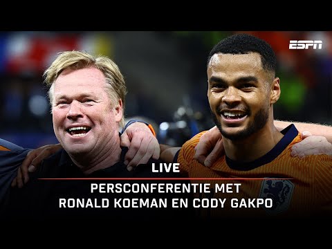Ronald Koeman in aanloop naar Duitsland - Nederland | Persconferentie Oranje ??