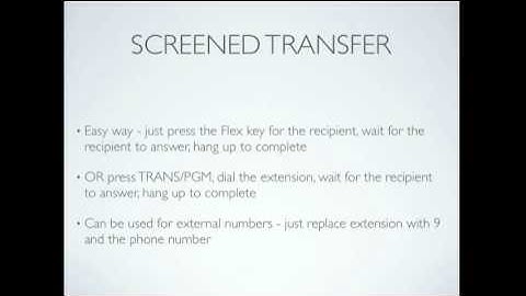 Call Handling for LG Ericsson ipLDK-60 Phone Systems