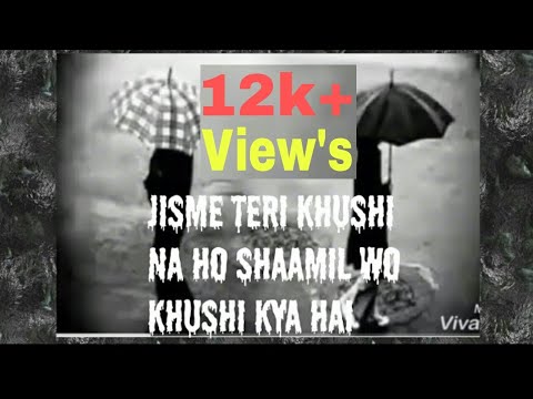 Teri Kushi Na Ho Shamil To Fir Khushi Kya Hai