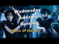 Wednesday Addams dancing to the music of the 90s. Wednesday dance.