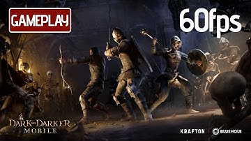 Dark And Darker Mobile Gameplay | Epic Dungeon Fights (60fps)