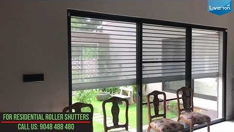 Motorized Roller Shutters For Home - Kerala | Automated Garage Shutter  | Smart Home - Kerala, Kochi