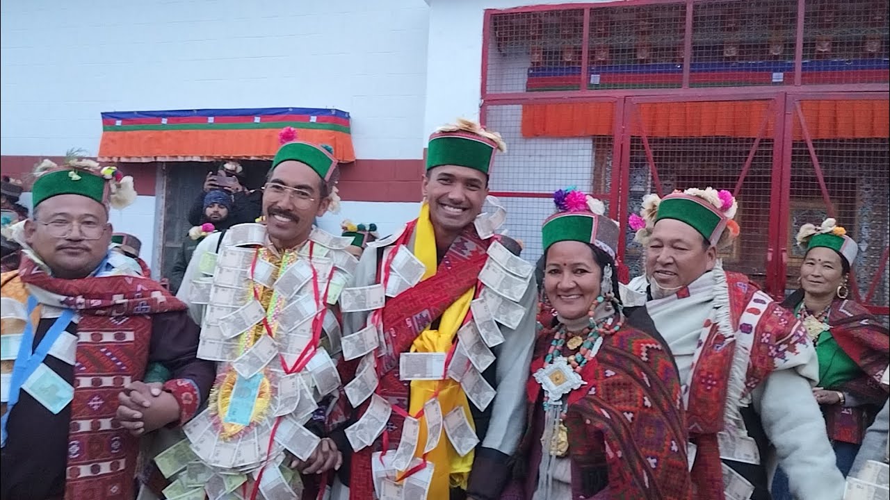 Losar Day 3. Today people wearing their traditional dress  to enjoy the beautiful festival last day