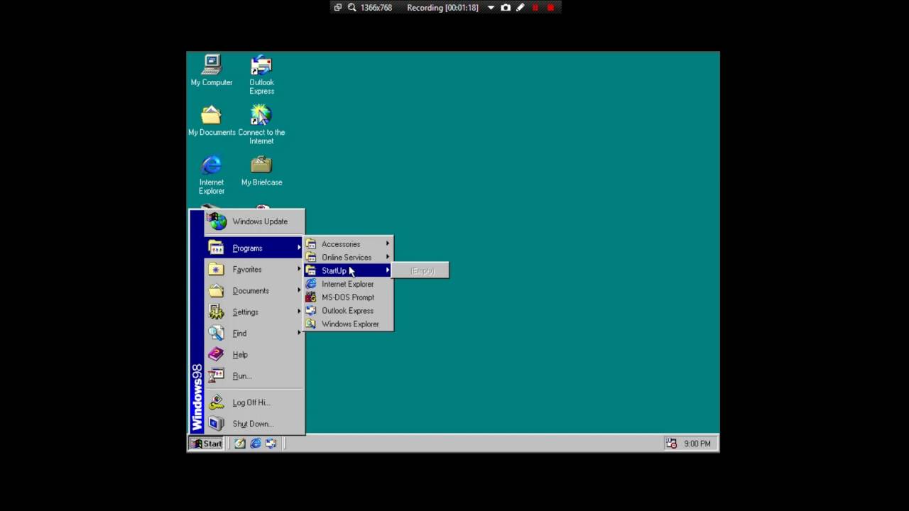 windows 98 emulator browser