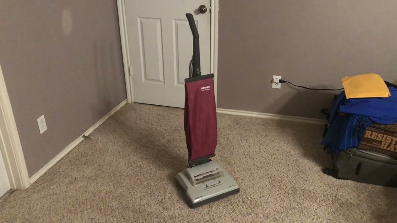 Hoover Elite 350 U44639 (Early Model) Upright Vacuum YouTube