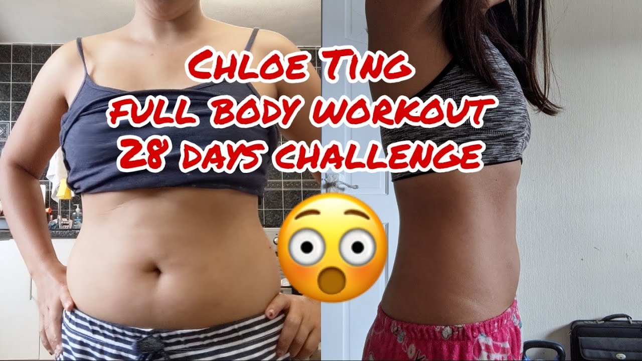Chloe Ting Full body workout 28 day challenge 2020 / Amazing Result YouTube