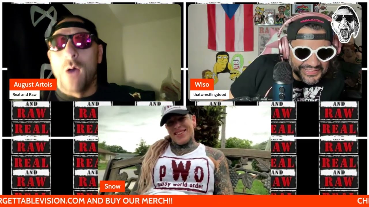 REAL & RAW w/ AUGUST ARTOIS & WISO thatwrestlingdood featuring LINDSAY SNOW 