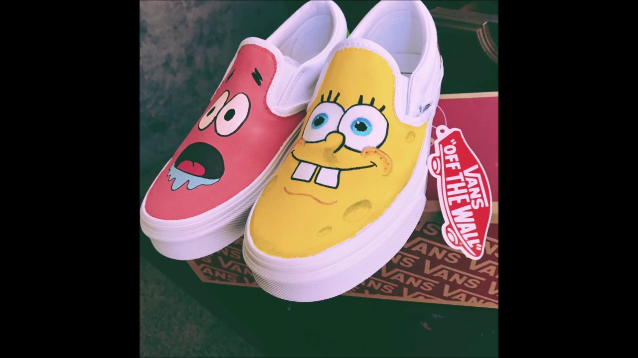 spongebob and patrick vans