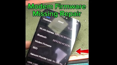 iPhone 12 Modem Firmware 🍎 Repair         Auto Short 🔥140