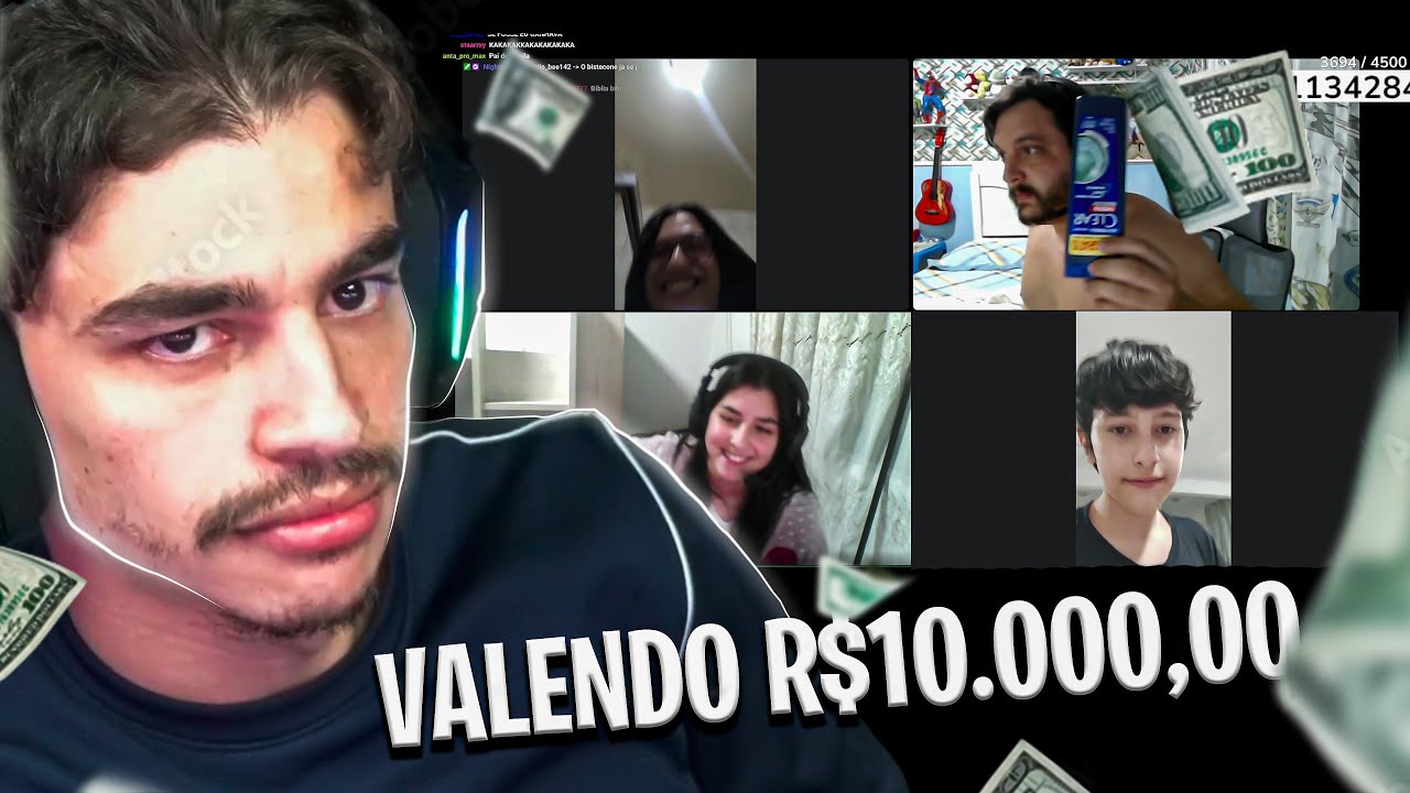 FIZ UMA GINCANA VALENDO 10 MIL REAIS NO DISCORD!