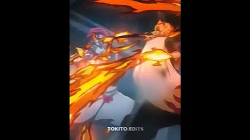 Thumbnail of Tengen vs gyutaro was fire 🔥 // Demon slayer edit // KNY edit #shorts (song in description)