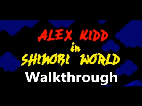 Alex Kidd in Shinobi World Walkthrough & Ending Sega Master System The No Swear Gamer