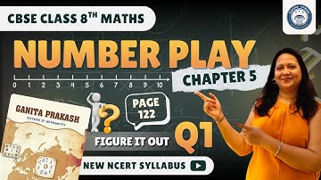 Class 8 Maths | Chapter 5 Number Play | Q1 Page 122 (Figure It Out) | NEW NCERT Syllabus Solution