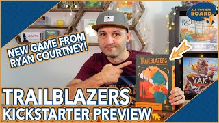 TRAILBLAZERS | Kickstarter Preview | A Puzzly Route-Building Game from Ryan Courtney