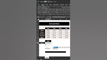Vlookup & Match Combo I