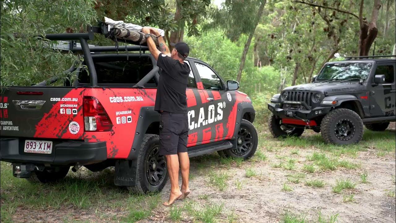 CAOS NOMAD Shower Tent Setup and Packdown Instructional How to best look after your product