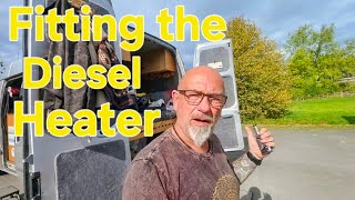 Fitting The Diesel Heater