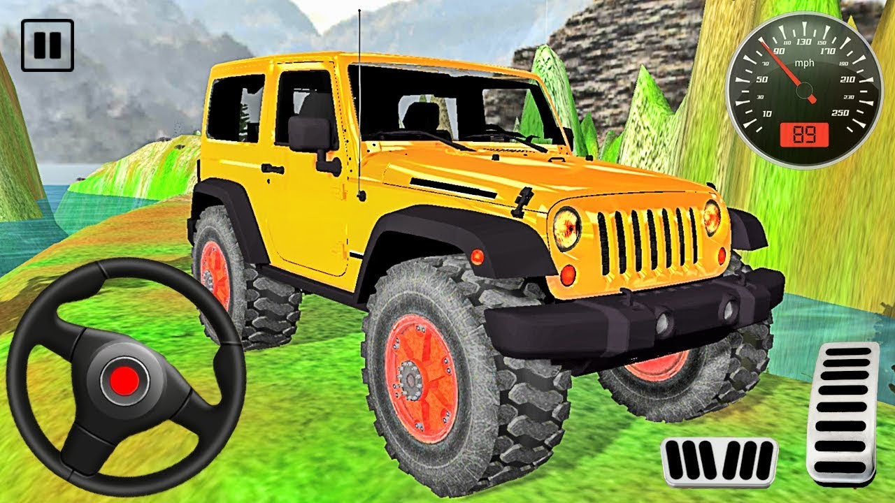 Offroad Driving Simulator 4x4 - Jeep Mud Pit Drive - Android Gameplay