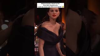 Selena Gomez Reacts Over Her First Win At The Sag Awards
