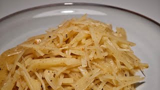 Lesson 1-5: The Hardest Stroke - Beijing Shredded Potatoes with Kyoto 7-Spice | Bistro Ginkgo